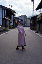 画像をギャラリービューアに読み込む, UTSUKUSHIGAHARA レギュラーカラー シャツワンピース (PINK)