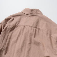 画像をギャラリービューアに読み込む, TAKAMINE ワークシャツ ヘチマカラー コットンウール (PINK BEIGE)