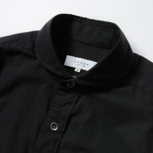画像をギャラリービューアに読み込む, TAKAMINE ワークシャツ ヘチマカラー コットンウール (BLACK)