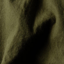 画像をギャラリービューアに読み込む, KAMIKOCHI ショート丈 バンドカラー 袖リブ 綿麻ウール (EDEN GREEN)