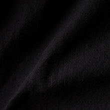 画像をギャラリービューアに読み込む, KAMIKOCHI ショート丈 レギュラーカラー 袖リブ 綿麻ウール(BLACK)