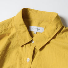 画像をギャラリービューアに読み込む, UTSUKUSHIGAHARA レギュラーカラー シャツワンピース (YELLOW)