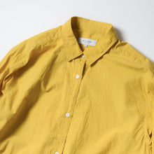 画像をギャラリービューアに読み込む, UTSUKUSHIGAHARA レギュラーカラー シャツワンピース (YELLOW)