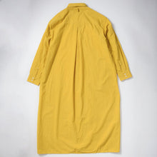 画像をギャラリービューアに読み込む, UTSUKUSHIGAHARA レギュラーカラー シャツワンピース (YELLOW)
