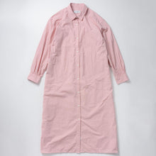 画像をギャラリービューアに読み込む, UTSUKUSHIGAHARA レギュラーカラー シャツワンピース (PINK)