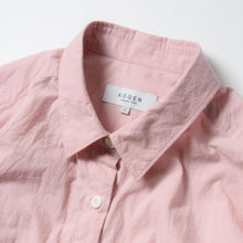 画像をギャラリービューアに読み込む, UTSUKUSHIGAHARA レギュラーカラー シャツワンピース (PINK)