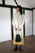 画像をギャラリービューアに読み込む, TAKAMINE ワークシャツ バンドカラー コットンシルクネップ(オフWHITE)