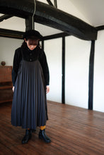 画像をギャラリービューアに読み込む, TAKAMINE ワークシャツ ヘチマカラー コットンウール (BLACK)