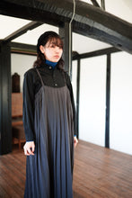 画像をギャラリービューアに読み込む, TAKAMINE ワークシャツ ヘチマカラー コットンウール (BLACK)