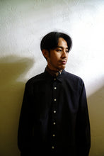 画像をギャラリービューアに読み込む, UTSUKUSHIGAHARA 100/2 GIZAコットンブロード[BLACK]
