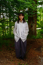 画像をギャラリービューアに読み込む, TOGAKUSHI 綿和紙 ロングシャツ[WHITE]
