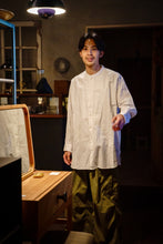 画像をギャラリービューアに読み込む, TOGAKUSHI 綿和紙 ロングシャツ[WHITE]
