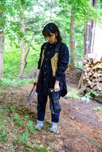 画像をギャラリービューアに読み込む, TOGAKUSHI 綿和紙 ロングシャツ[BLACK]

