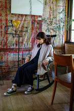 画像をギャラリービューアに読み込む, TOGAKUSHI コットンウール ロングシャツ[GRAY]

