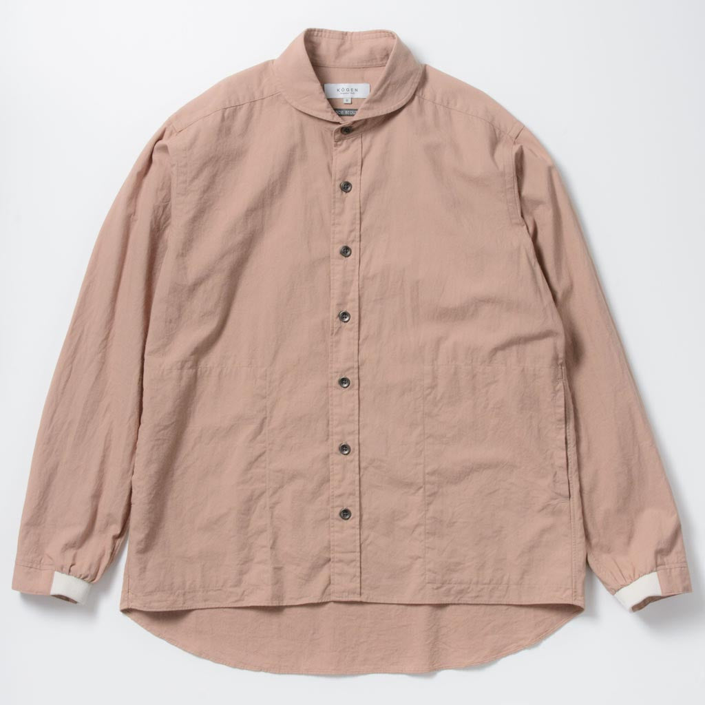 KOGEN TAKAMINE ワークシャツ ヘチマカラー コットンウール