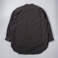 画像をギャラリービューアに読み込む, TOGAKUSHI 綿和紙 ロングシャツ[CHARCOAL GRAY]
