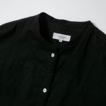 画像をギャラリービューアに読み込む, TOGAKUSHI 綿和紙 シャツワンピース（women&#39;s）[BLACK]
