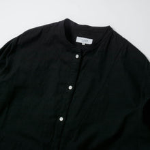 画像をギャラリービューアに読み込む, TOGAKUSHI 綿和紙 シャツワンピース（women&#39;s）[BLACK]
