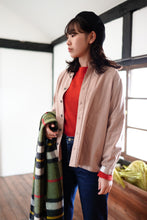 画像をギャラリービューアに読み込む, TAKAMINE ワークシャツ ヘチマカラー コットンウール （PINK BEIGE）
